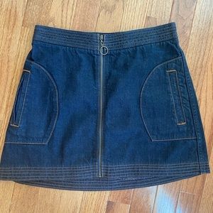 Abercrombie & Fitch Jean Skirt Size 00